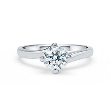 Load image into Gallery viewer, .78 Carat D Flawless Engagement Ring