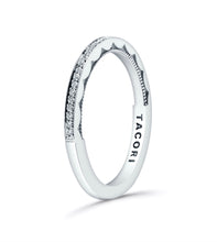 Load image into Gallery viewer, Tacori &#39;Crescent&#39; Platinum &amp; Diamond Band