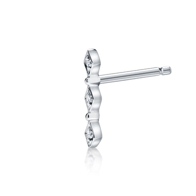 Dangly Three Stone Piercing