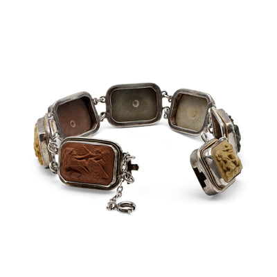 Days Of The Week Roman Lava Bracelet