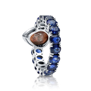 Coomi Sapphire & Opal Ring