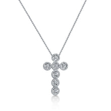 Load image into Gallery viewer, 1 Carat Halo Style Cross