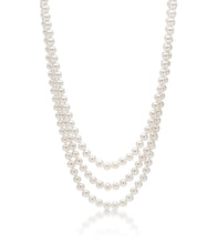 Load image into Gallery viewer, ‘Endless’ Pearl Strand 100” 7-8mm