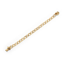 Load image into Gallery viewer, Vintage 14k Gold Charm Bracelet