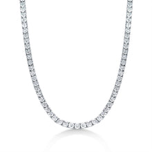 Load image into Gallery viewer, 9 cttw G VS1 Diamond Tennis Necklace