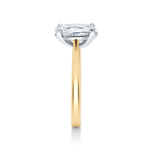 1.70 Carat Oval Cut Diamond Engagement Ring