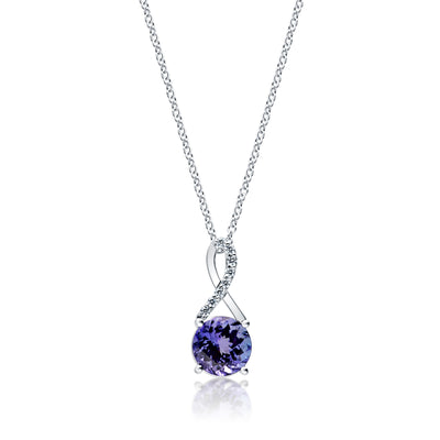 Tanzanite & Diamond Necklace