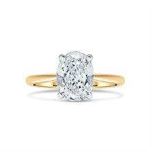 Load image into Gallery viewer, 1.33 Carat G SI1 Oval Diamond Engagement Ring
