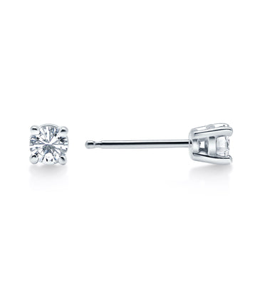 0.45 CTTW I VS1 Diamond Stud Earrings
