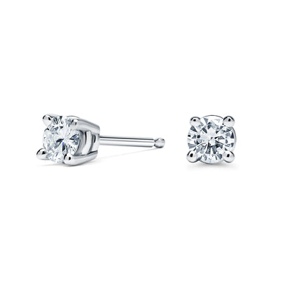 1 CTTW Diamond Stud Earrings