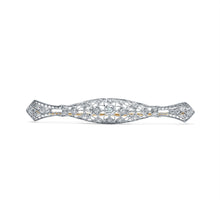 Load image into Gallery viewer, Art Deco Platinum &amp; Diamond Brooch