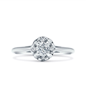 Petite Vintage Engagement Ring