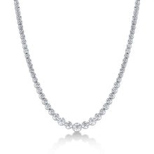 Load image into Gallery viewer, 4 Carat F-G VS1 Diamond Eternity Necklace