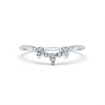 'Multi Spikes' Diamond Band by Djula