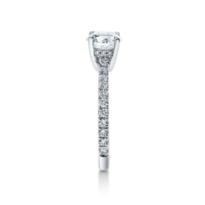 1.22 Carat A Jaffe Diamond Engagement Ring
