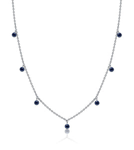 Dangly Sapphire Necklace