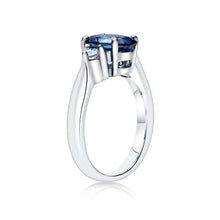 Load image into Gallery viewer, Sapphire &amp; Diamond Ring