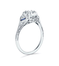 Load image into Gallery viewer, Art Deco Engagement Ring