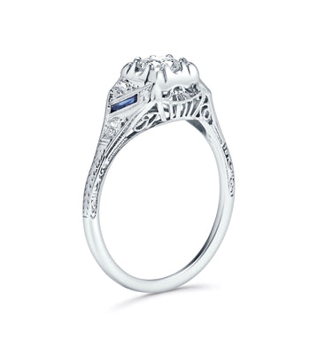 Art Deco Engagement Ring