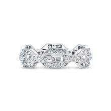 Load image into Gallery viewer, 1920&#39;s Antique Diamond &amp; Platinum Eternity Band